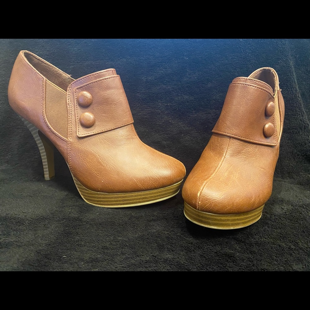 Brown heels